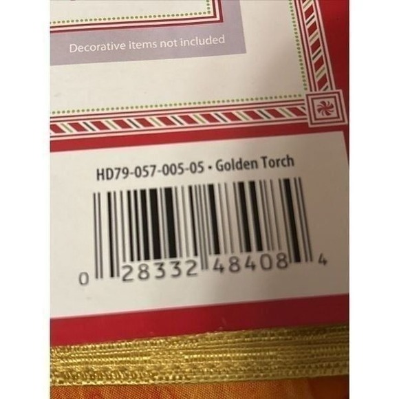 New 8 pc Cotton/Polyester Golden Torch 4 placemats 17"x13" and 4 napkins 17"x17 - Picture 9 of 9